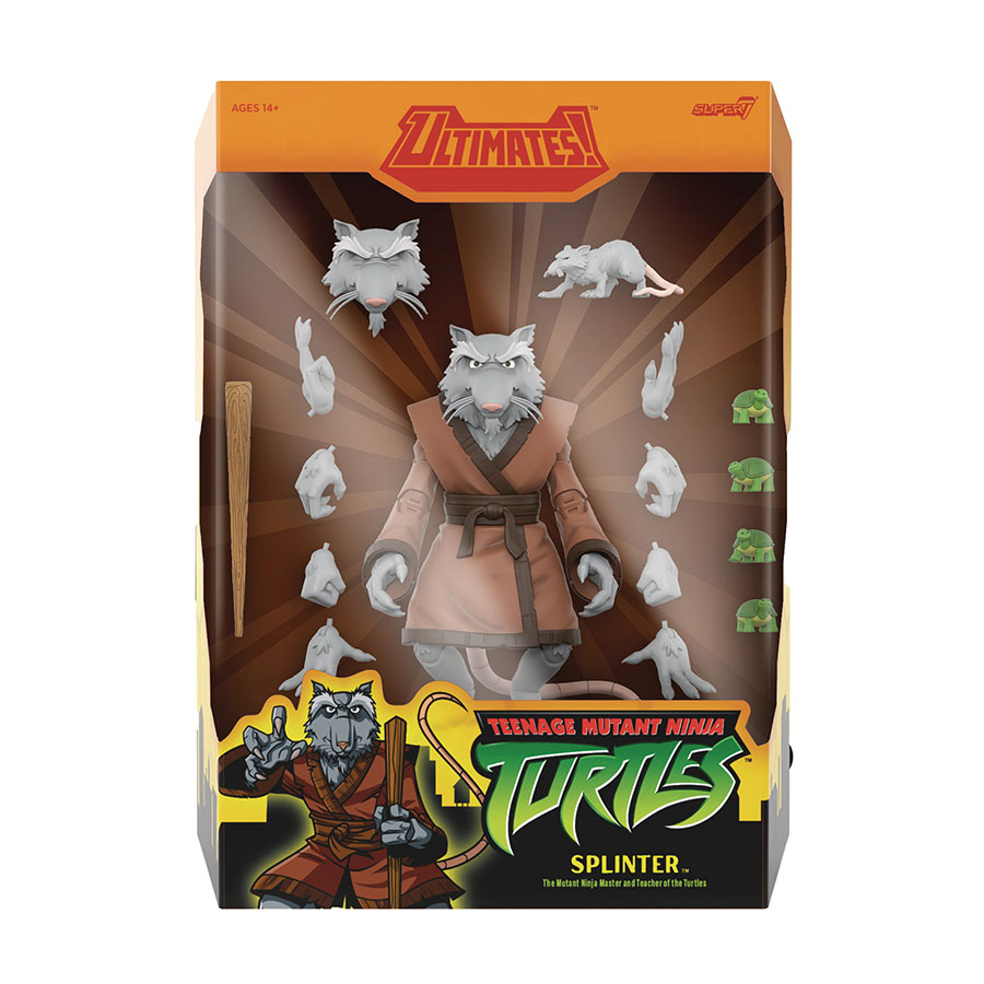 Teenage Mutant Ninja Turtles Ultimate Action Figure Wave 13 - Splinter