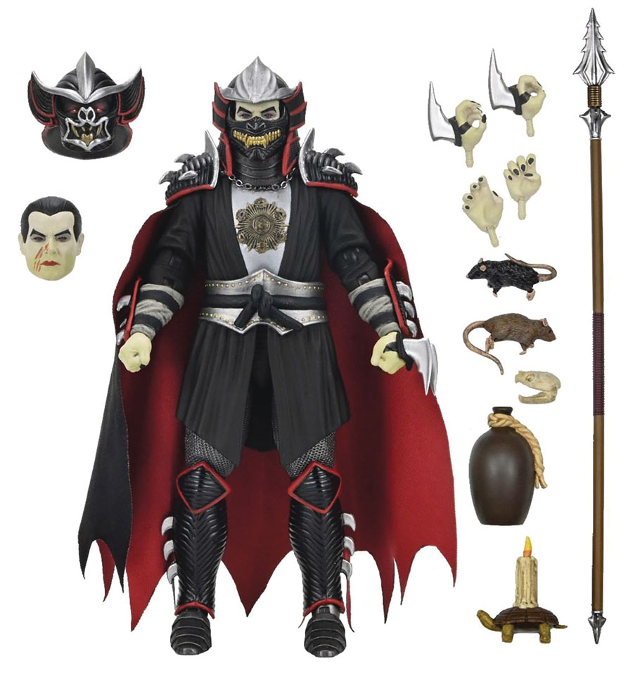 Teenage Mutant Ninja Turtles x Universal Monsters Shredder As Dracula 7-Inch Action Figure