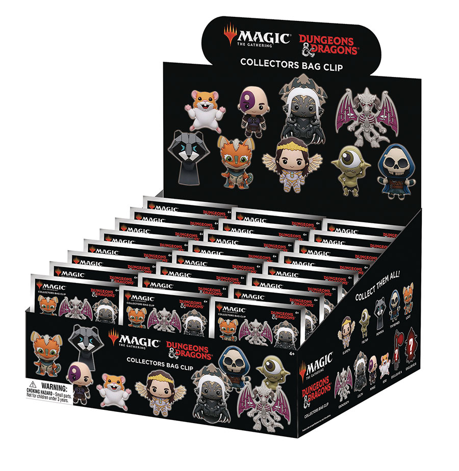 Magic The Gathering / Dungeons & Dragons 3D Foam Bag Clip Series 1 Blind Mystery Box