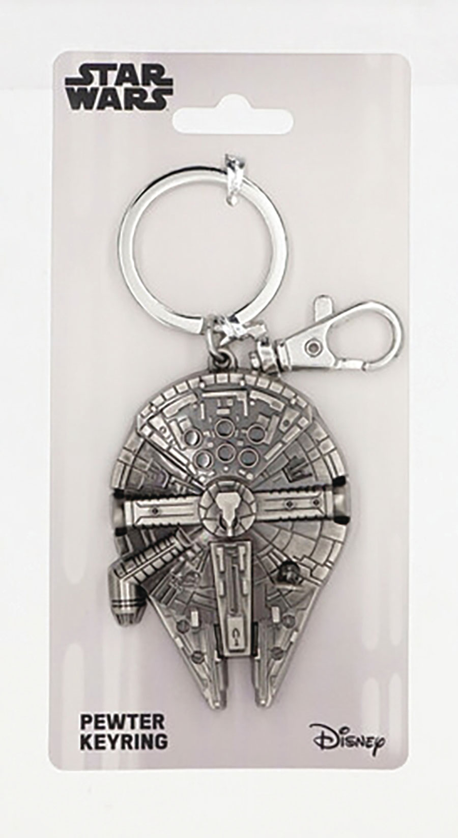 Star Wars Millennium Falcon Pewter Keychain