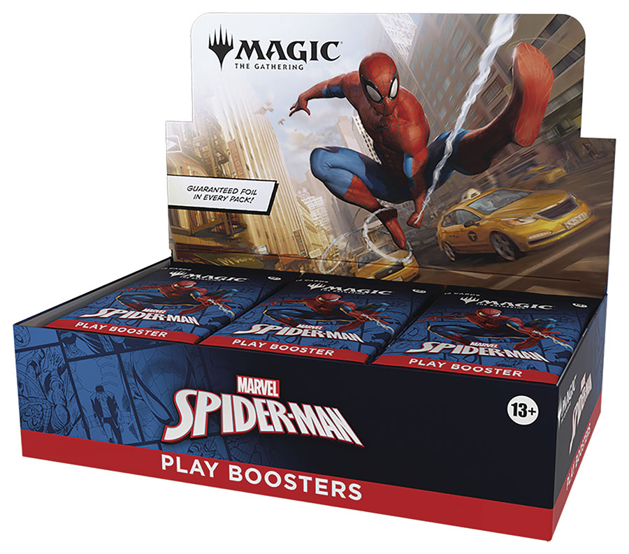 Magic The Gathering Marvels Spider-Man Play Booster Display (30-Count)