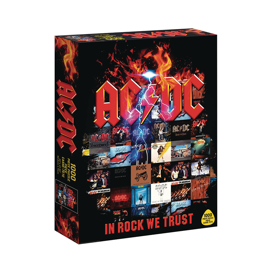 ACDC IN ROCK WE TRUST 1000PC JIGSAW PUZZLE (C: 1-1-2)