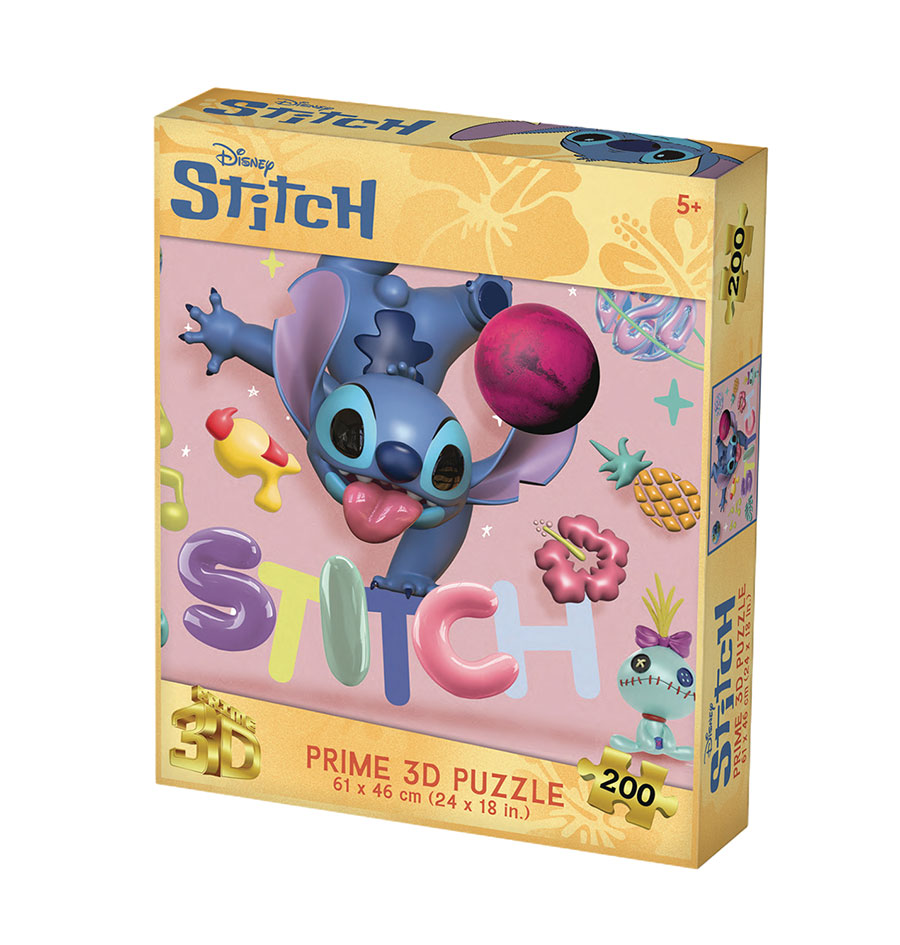 DISNEY STITCH 3D JIGSAW 500PC 24X18 PUZZLE (C: 1-1-2)