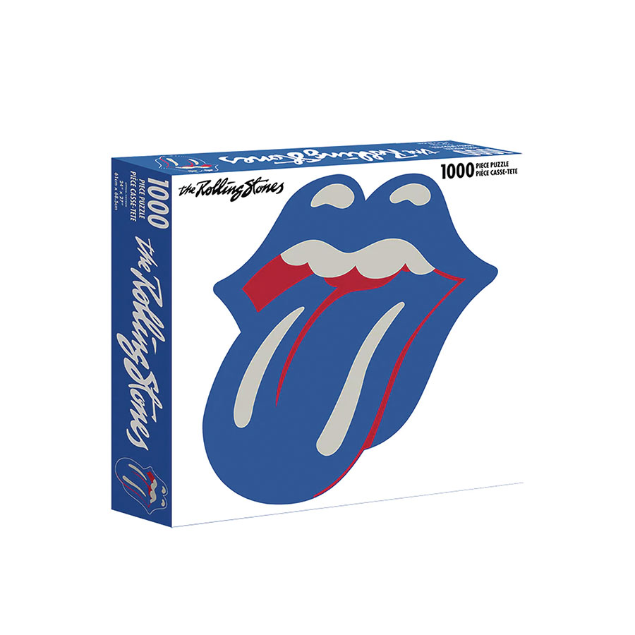Rolling Stones Blue Logo 1000-Piece Jigsaw Puzzle
