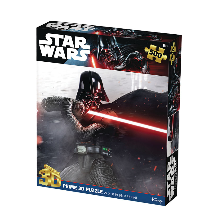 STAR WARS DARTH VADER 500PC 24X18 3D PUZZLE (C: 1-1-2)