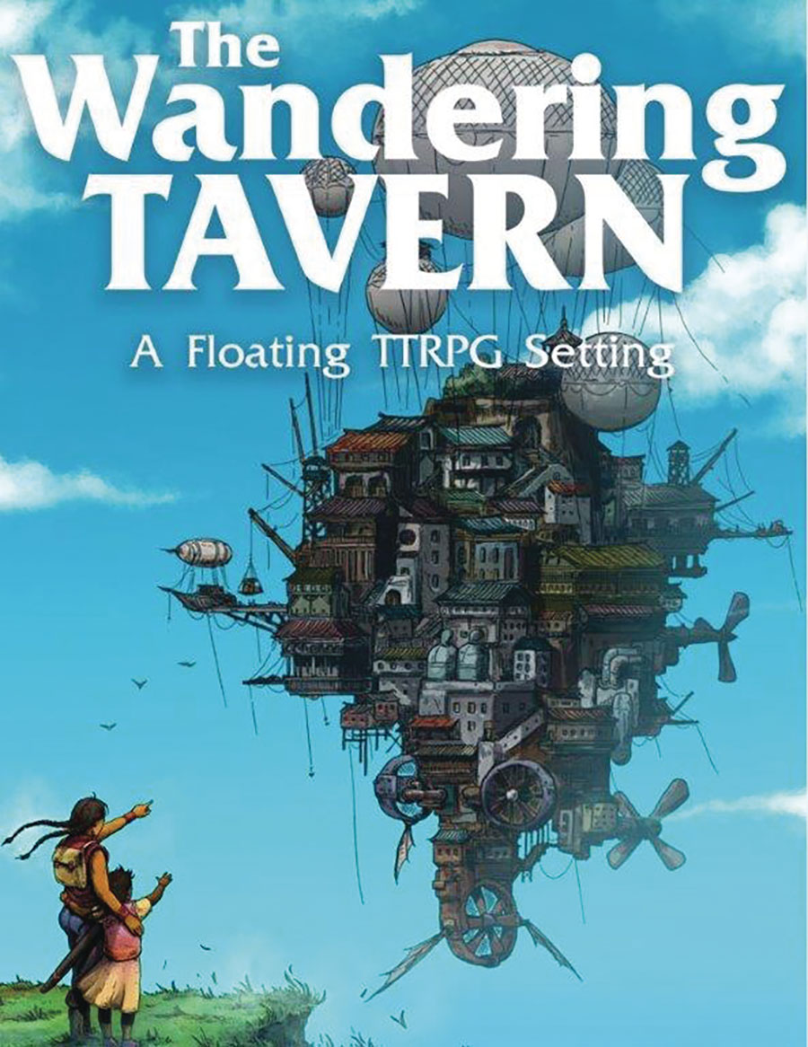 Wandering Tavern A Floating TTRPG Setting HC (5E)