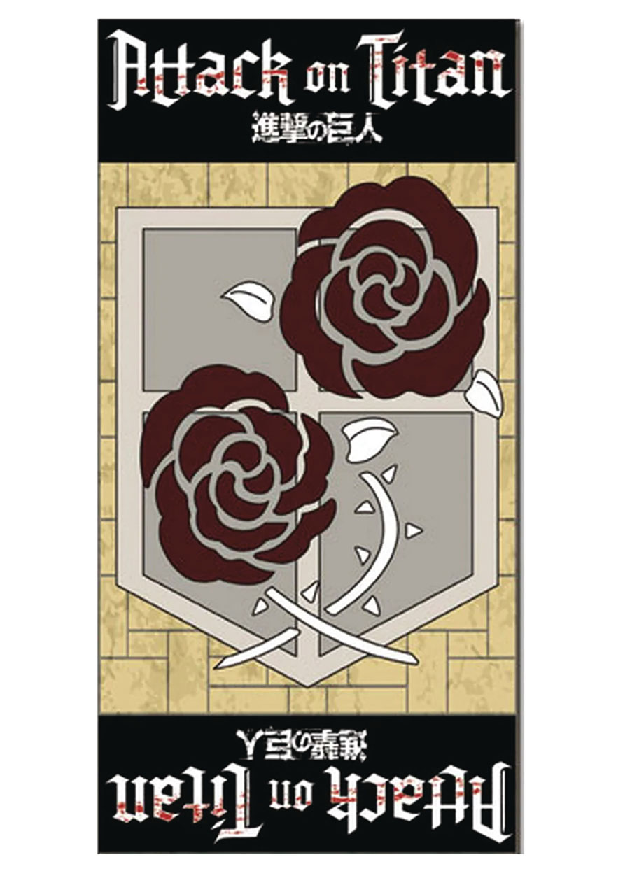 ATTACK ON TITAN GARRISON REGIMENT BEACH TOWEL (C: 1-1-