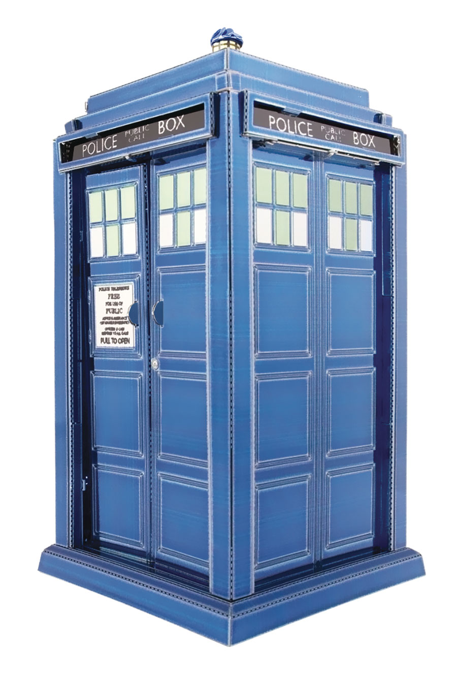DOCTOR WHO TARDIS METAL MODEL KIT (C: 1-1-2)