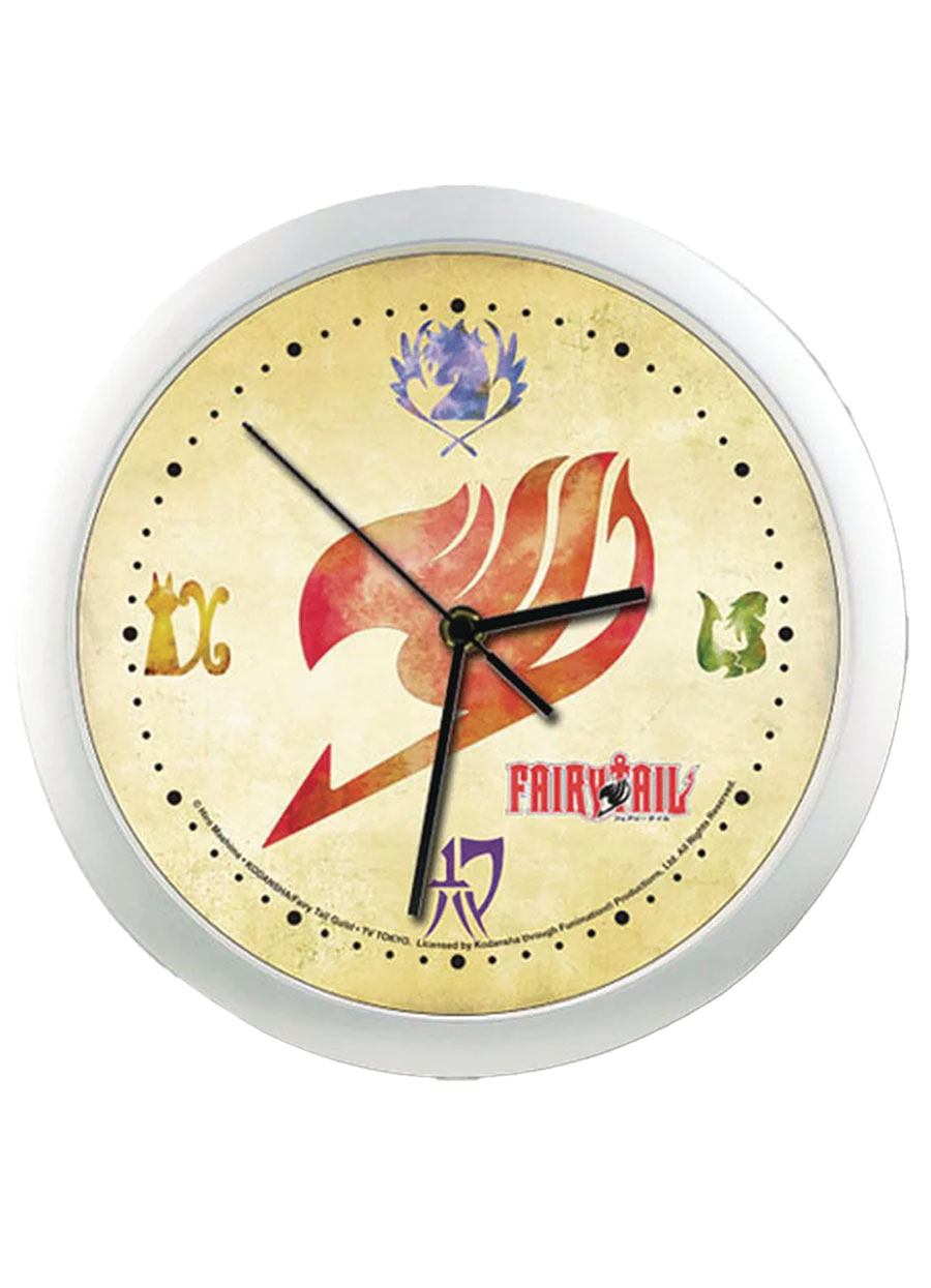 FAIRY TAIL GUILD ICONS WALL CLOCK (C: 1-1-2)