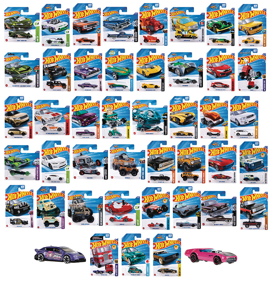 HOT WHEELS 2025 BASIC CAR 1/64 DIE-CAST WAVE F ASST (C