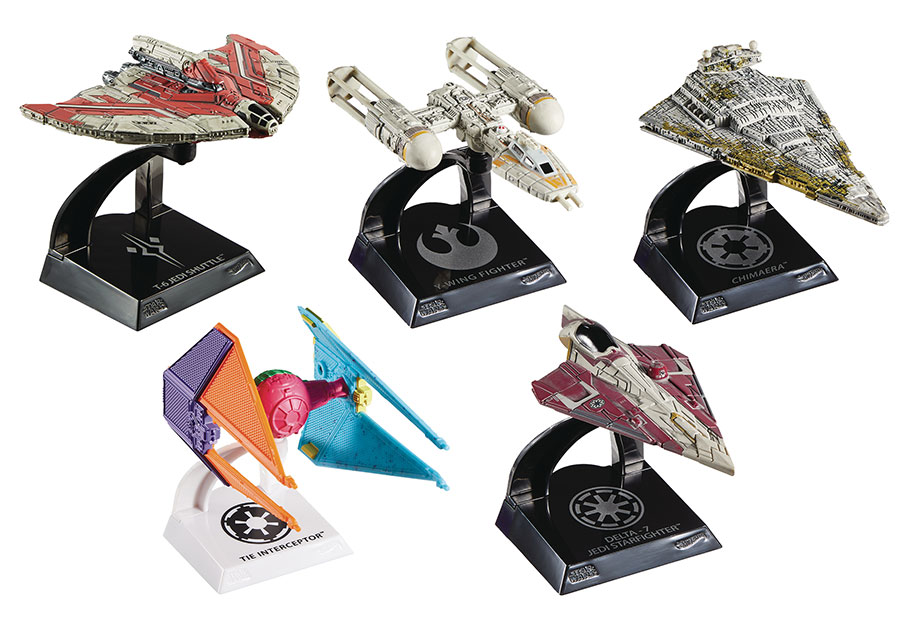HOT WHEELS 2025 STAR WARS SELECT DIE-CAST WAVE Y ASST