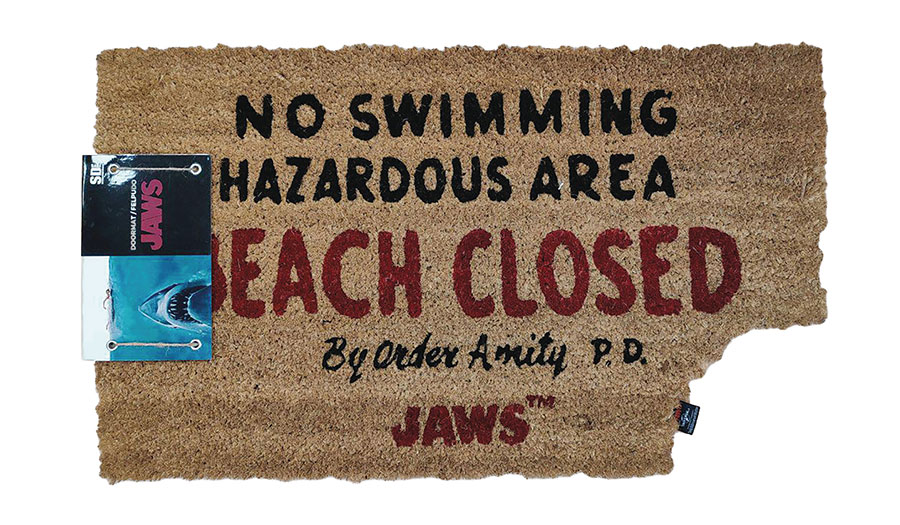 JAWS BEACH CLOSED DOORMAT (C: 1-1-2)