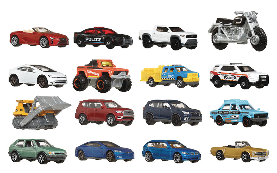MATCHBOX 2025 POWER GRABS 1/64 DIE-CAST WAVE B ASST (C