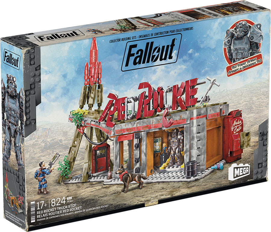 MEGA ADULT BUILDERS FALLOUT RED STATION (C: 1-1-2)