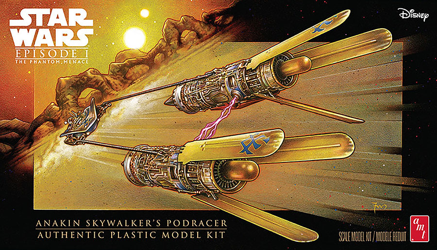 Star Wars The Phantom Menace Anakins Podracer 1/32 Scale Model Kit