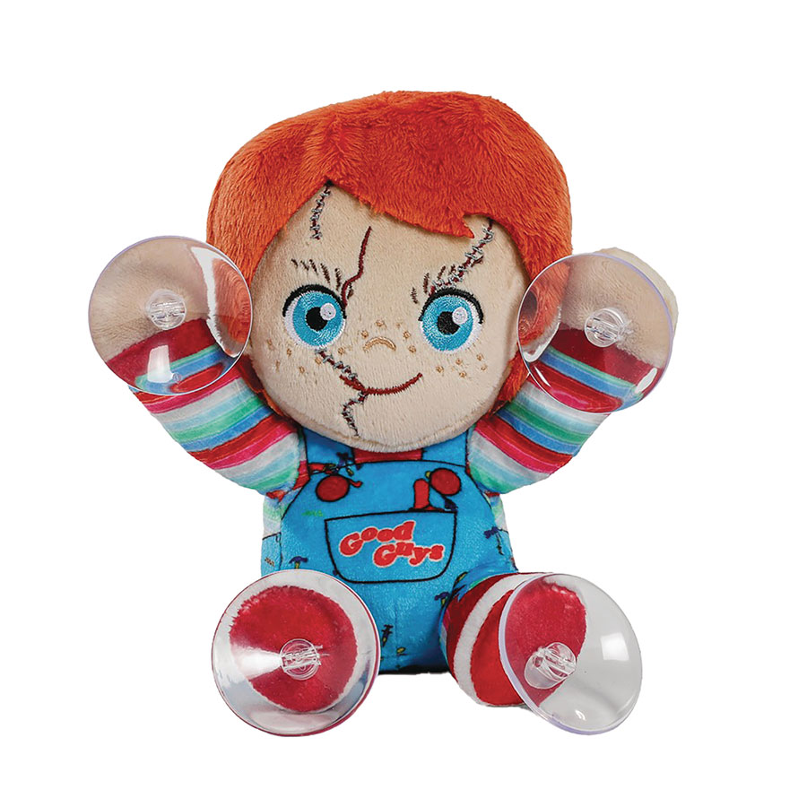 CHILDS PLAY 2 CHUCKY PLUSH WINDOW CLINGER (C: 1-1-2)