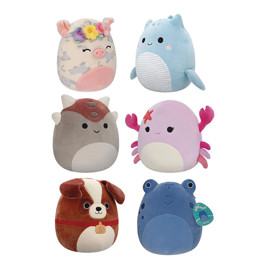SQUISHMALLOWS 8IN PLUSH ASST A 6PC DIS (C: 1-1-2)