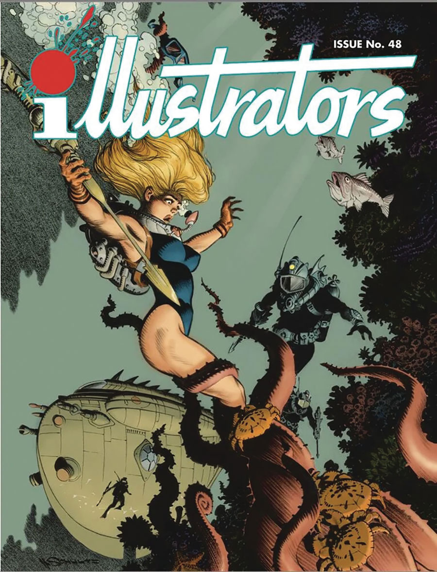 Illustrators Magazine #48 Cover A Octopus