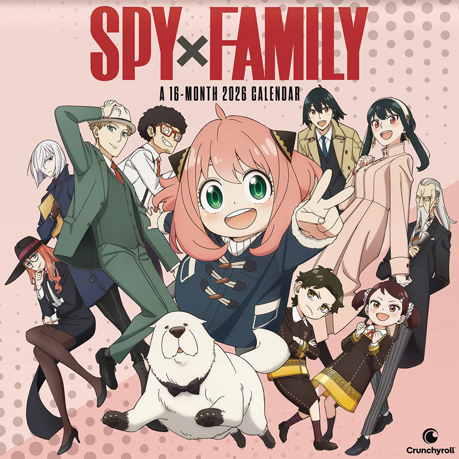 Spy x Family 16-Month 2026 Wall Calendar