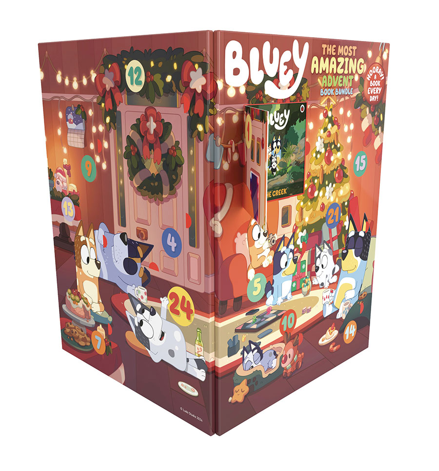 Bluey The Most Amazing Advent Calendar Book Bundle