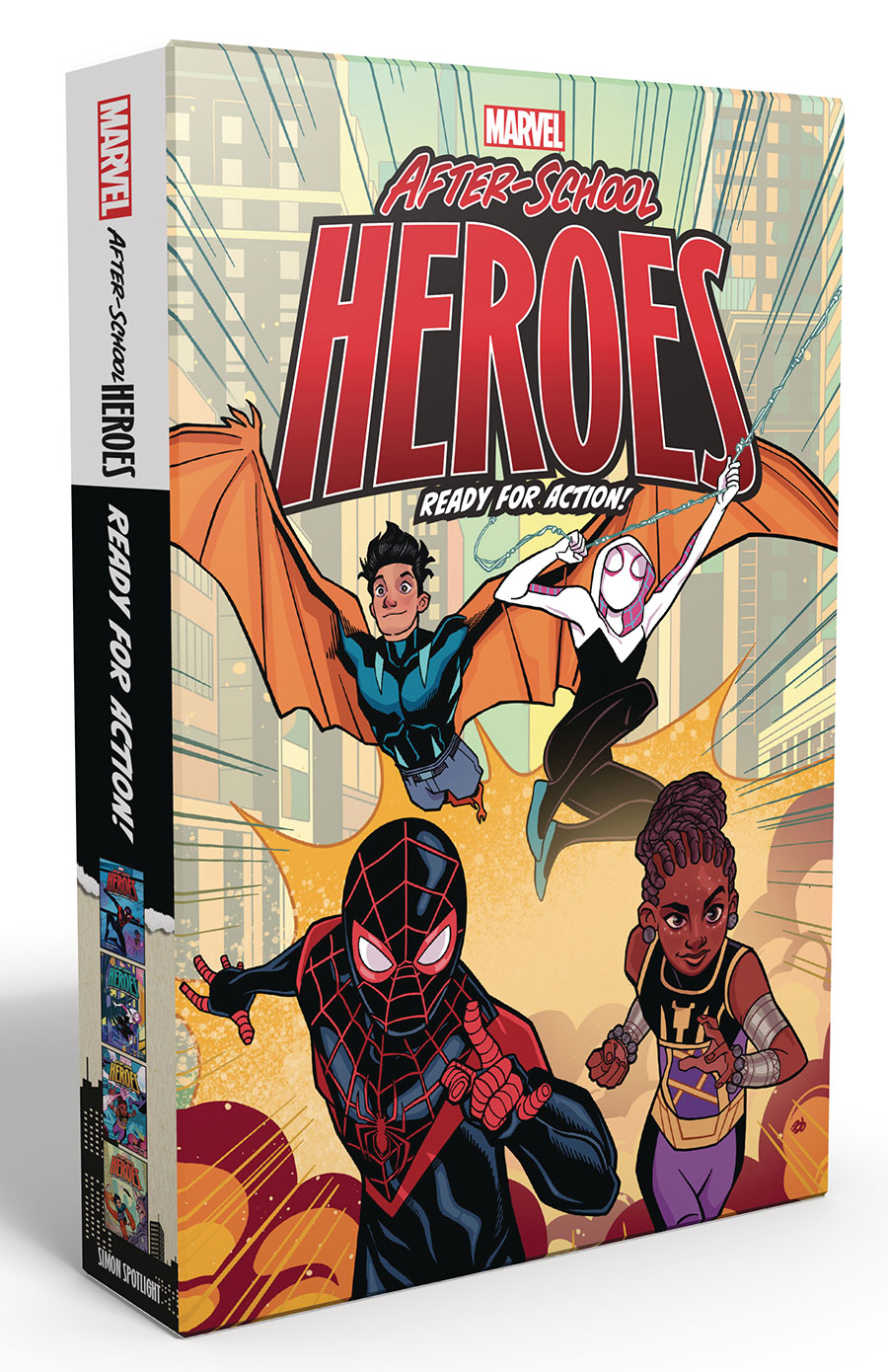 Marvel After-School Heroes Ready For Action Boxed Set