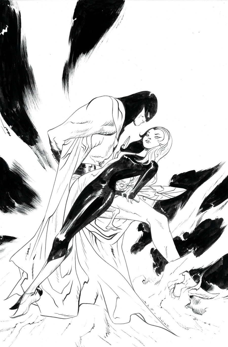 Space Ghost Vol 5 #2 Cover M Incentive Jae Lee Line Art Virgin Cover