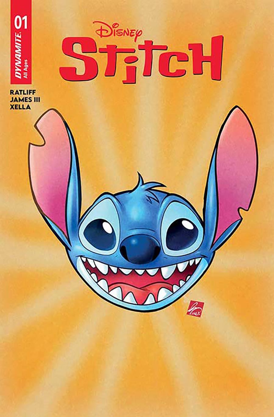 Stitch #1 Cover K Incentive Ciro Cangialosi Foil Cover