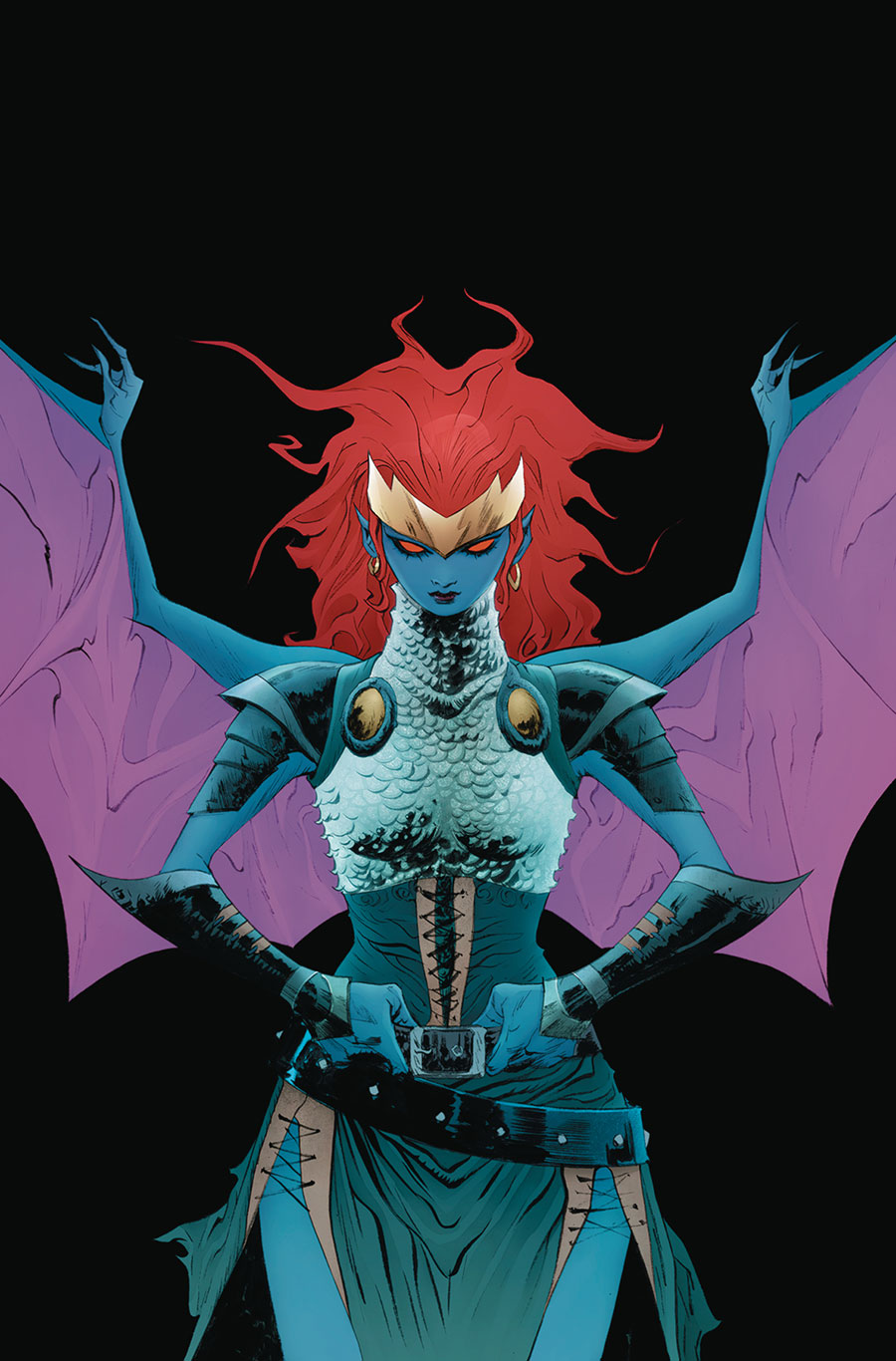 Gargoyles Demona #3 Cover J Incentive Jae Lee & June Chung Virgin Cover