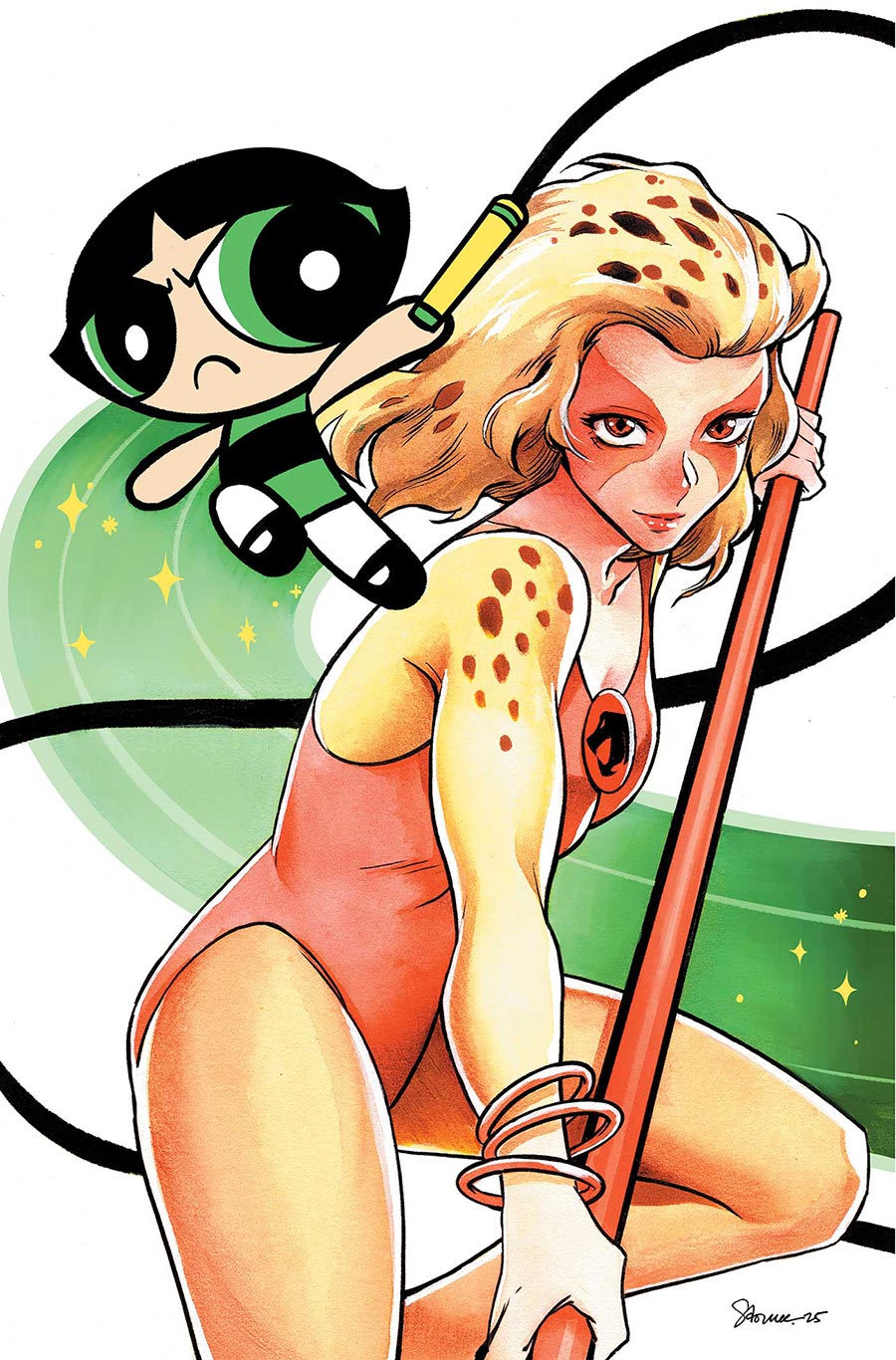 Thundercats Powerpuff Girls #3 Cover H Incentive Saowee Virgin Cover