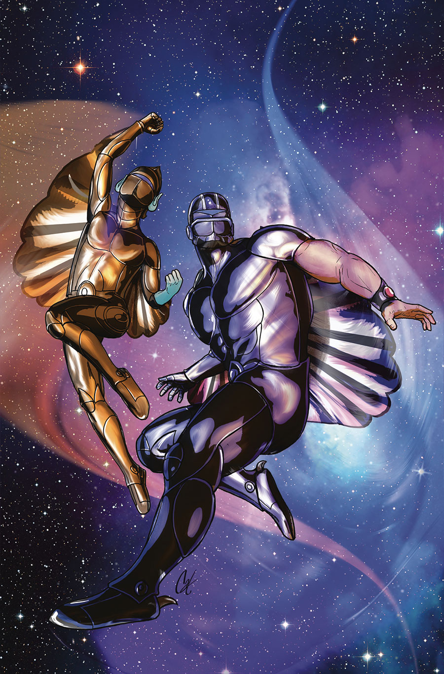 SilverHawks Vol 2 #8 Cover N Incentive Cat Staggs Virgin Cover