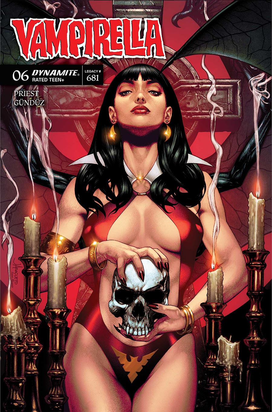 Vampirella Vol 9 #6 Cover H Incentive Jay Anacleto Variant Cover