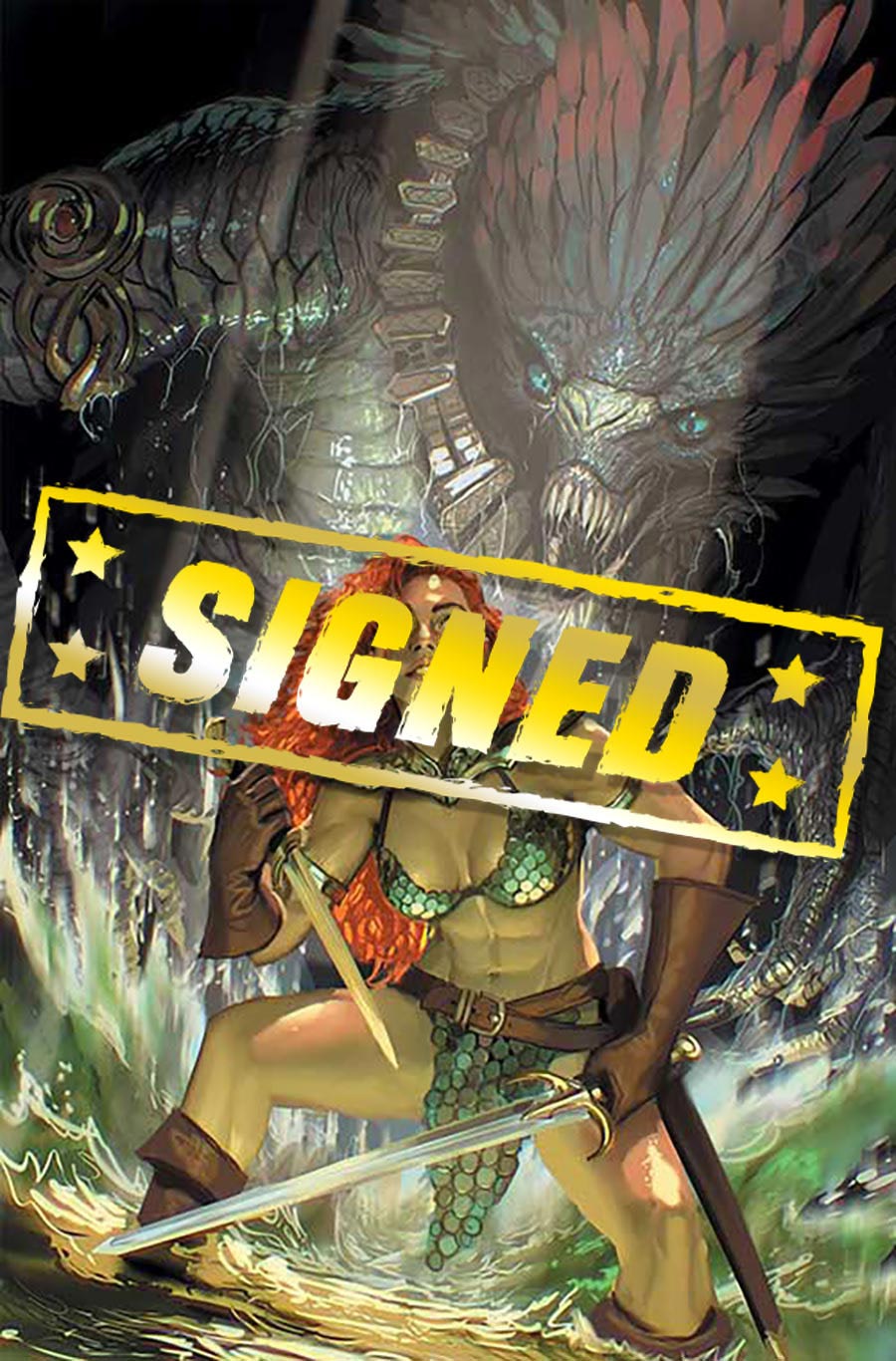 Sonja Reborn #1 Cover K Dynamite Metal Premium Stjepan Sejic Virgin Cover