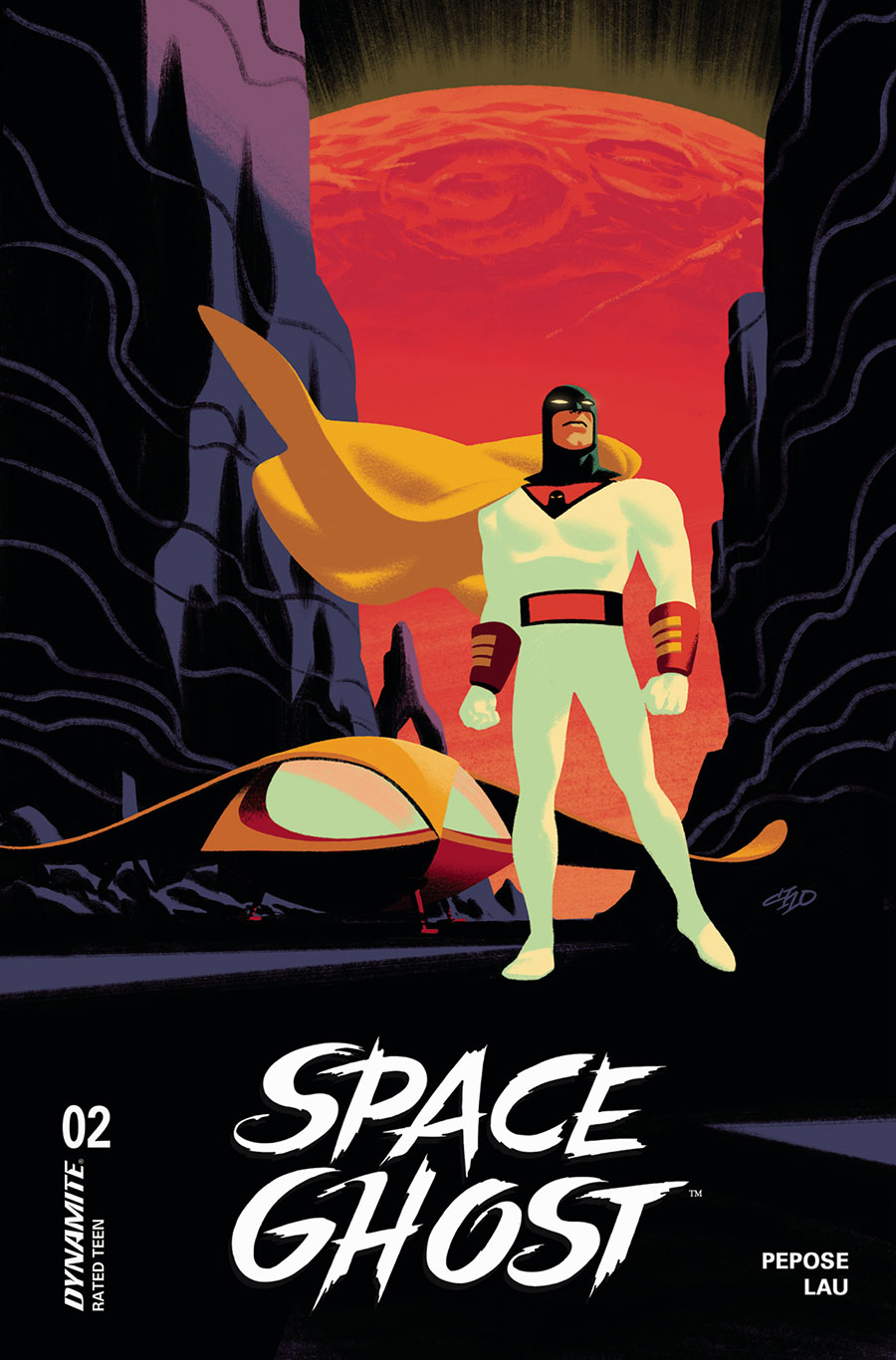 Space Ghost Vol 5 #2 Cover G Variant Michael Cho Foil Cover