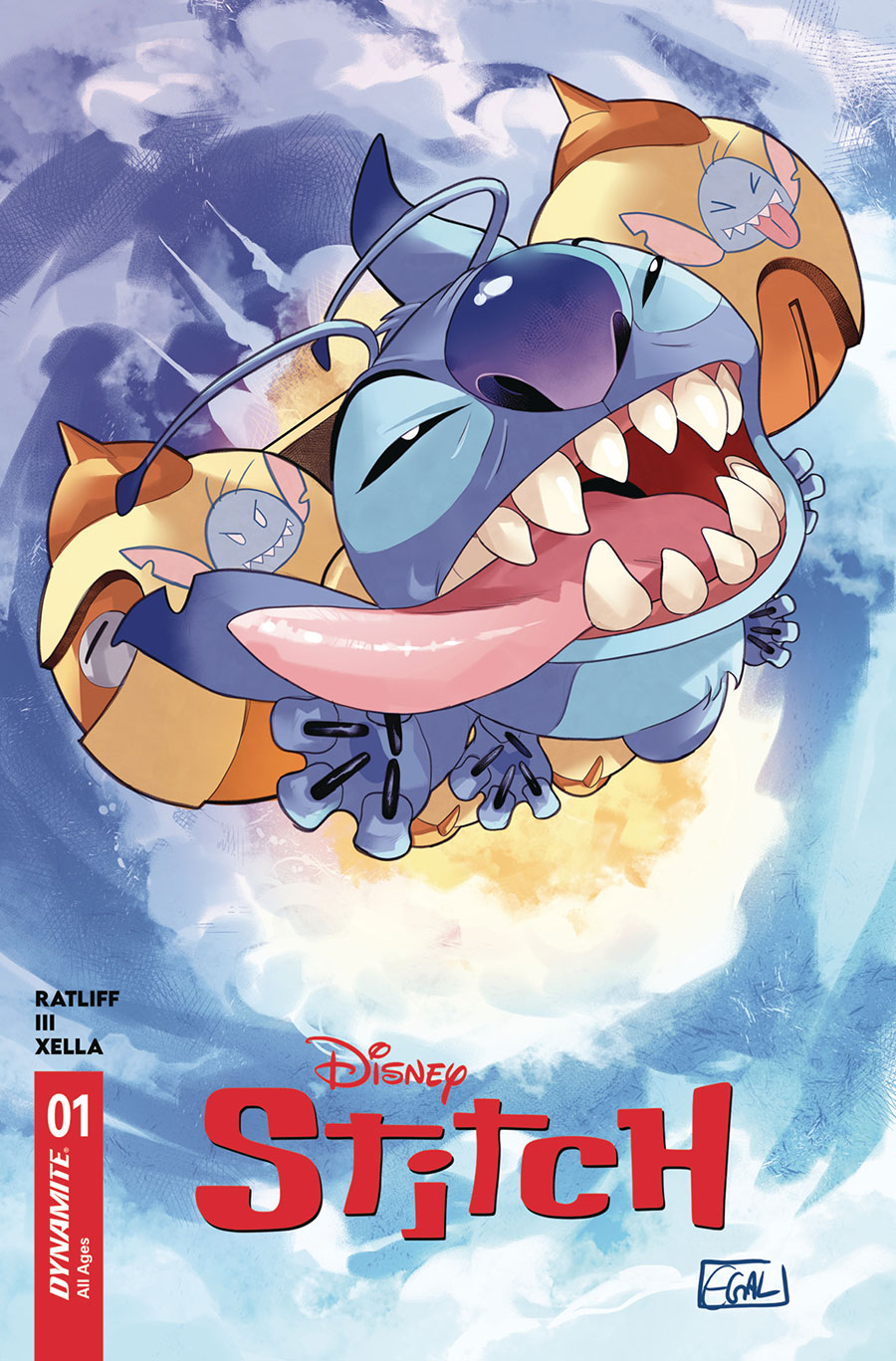 Stitch #1 Cover E Variant Edwin Galmon Foil Cover