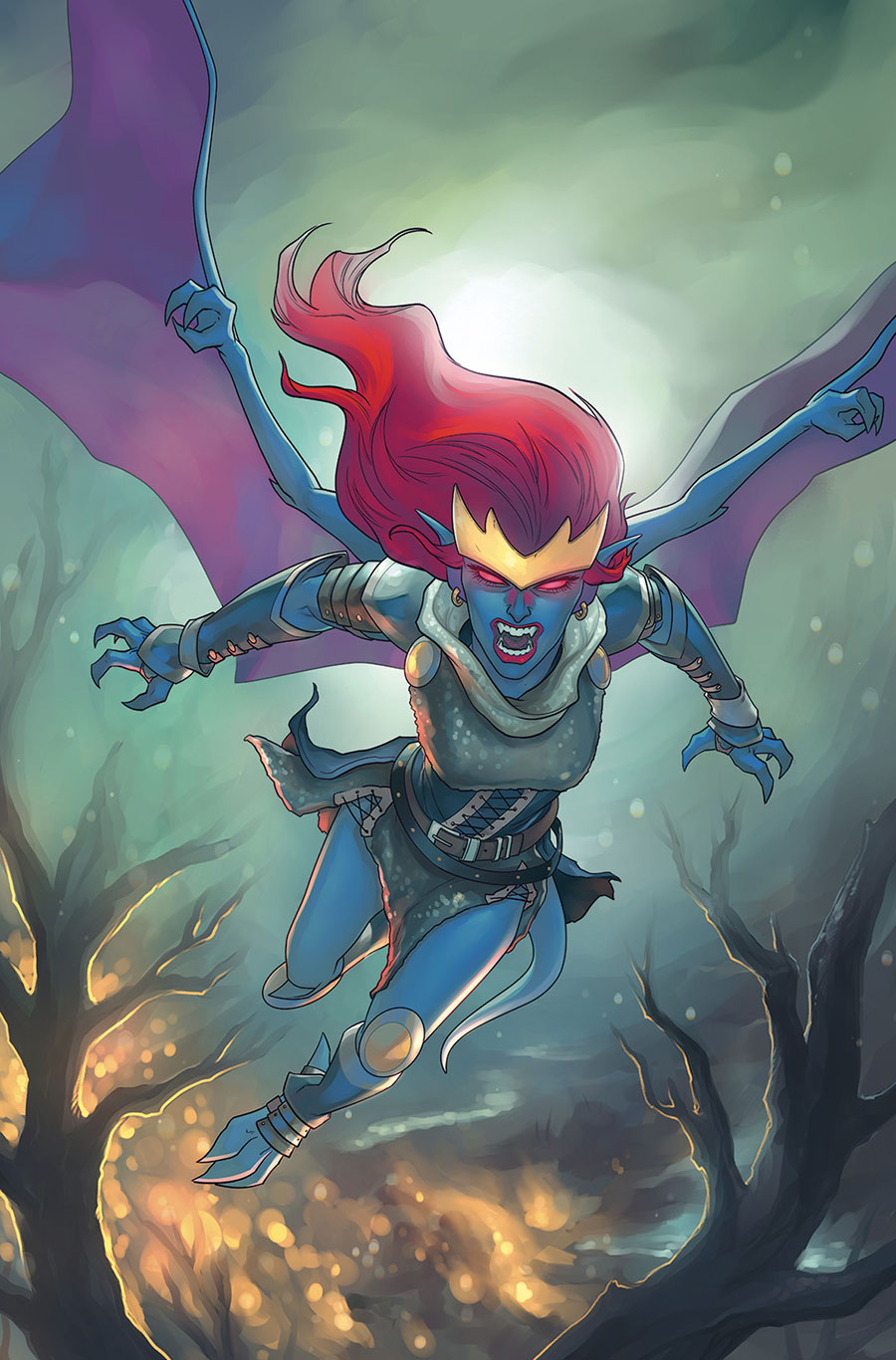 Gargoyles Demona #3 Cover F Limited Edition Meghan Hetrick Virgin Cover