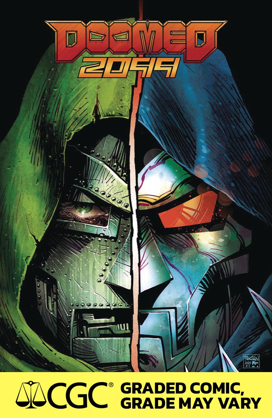 Doomed 2099 #1 (One Shot) Cover I DF Foil Variant Cover CGC Graded 9.6 Or Higher