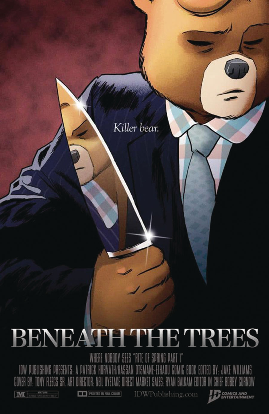 Beneath The Trees Where Nobody Sees Rite Of Spring #1 Cover H DF Movie Homage Variant Cover Signed By Tony Fleecs