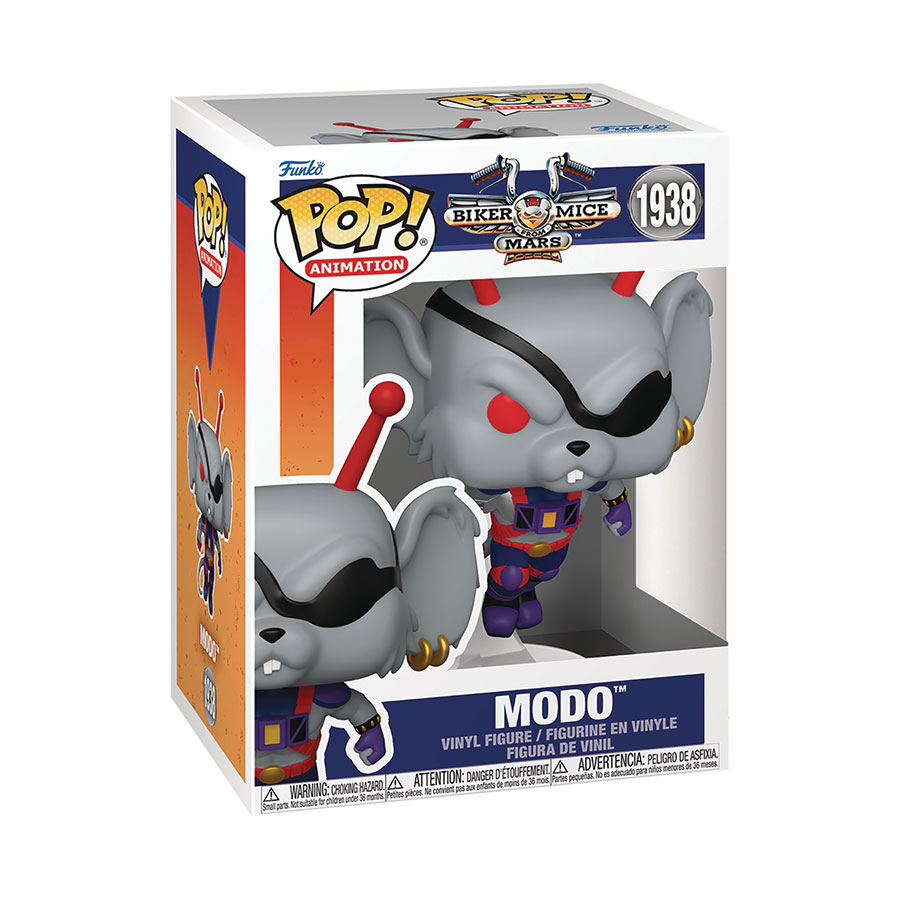 POP Animation Biker Mice From Mars Modo Vinyl Figure