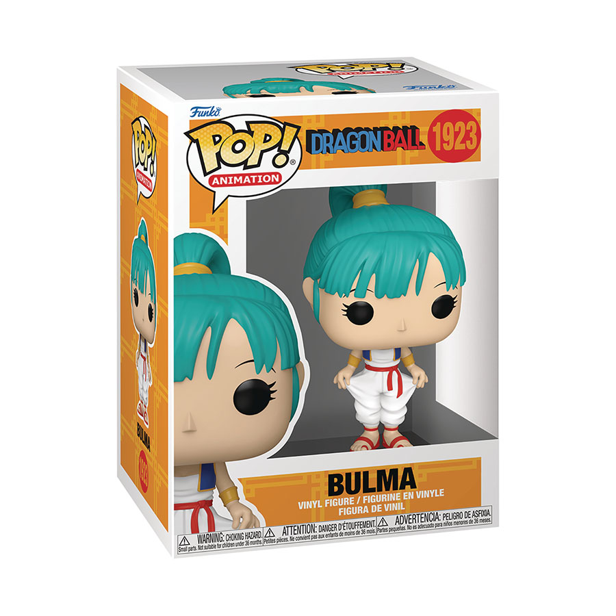 POP Animation Dragon Ball Bulma Shop Vinyl Figure