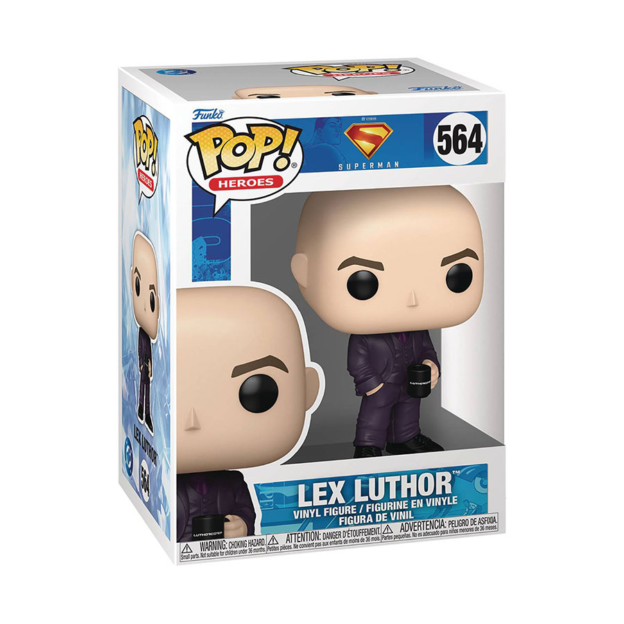 POP DC Superman 2025 Lex Luthor Vinyl Figure
