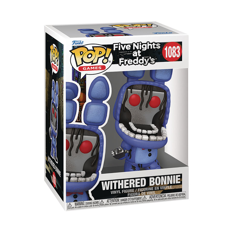 POP Games Five Nights At Freddys Withered Bonnie Vinyl Figure