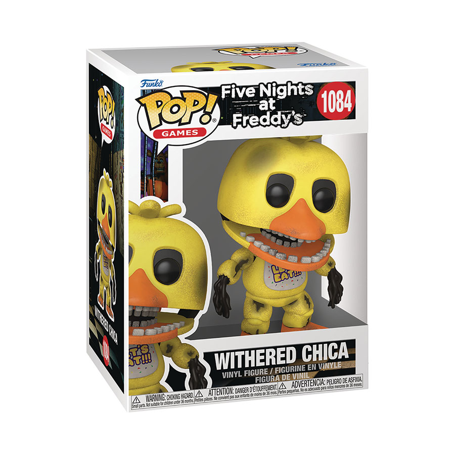 POP Games Five Nights At Freddys Withered Chica Vinyl Figure
