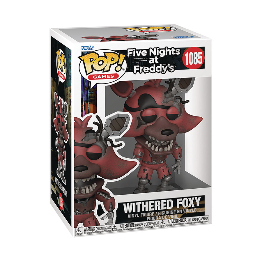 POP Games Five Nights At Freddys Withered Foxy Vinyl Figure