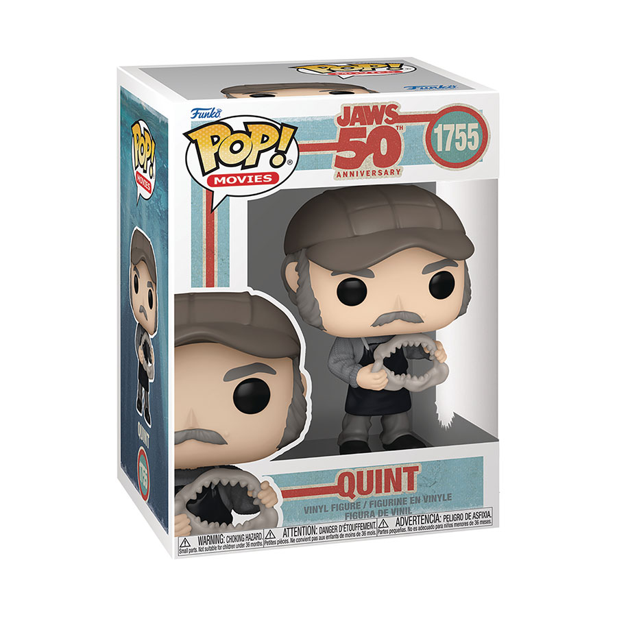 POP Movies Jaws Quint Vinyl Figure