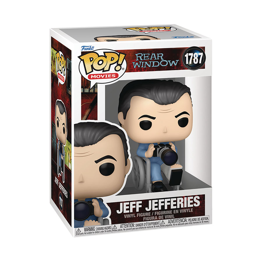 POP Movies Rear Window LB Jeff Jefferies Vinyl Figure