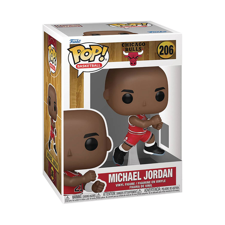 POP NBA Chicago Bulls Michael Jordan (1989 Playoffs) Vinyl Figure