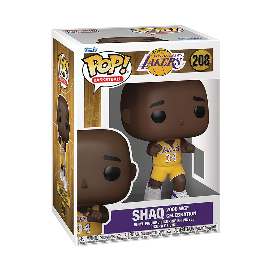 POP NBA Lakers Shaq 2000 WCF Celebration Vinyl Figure