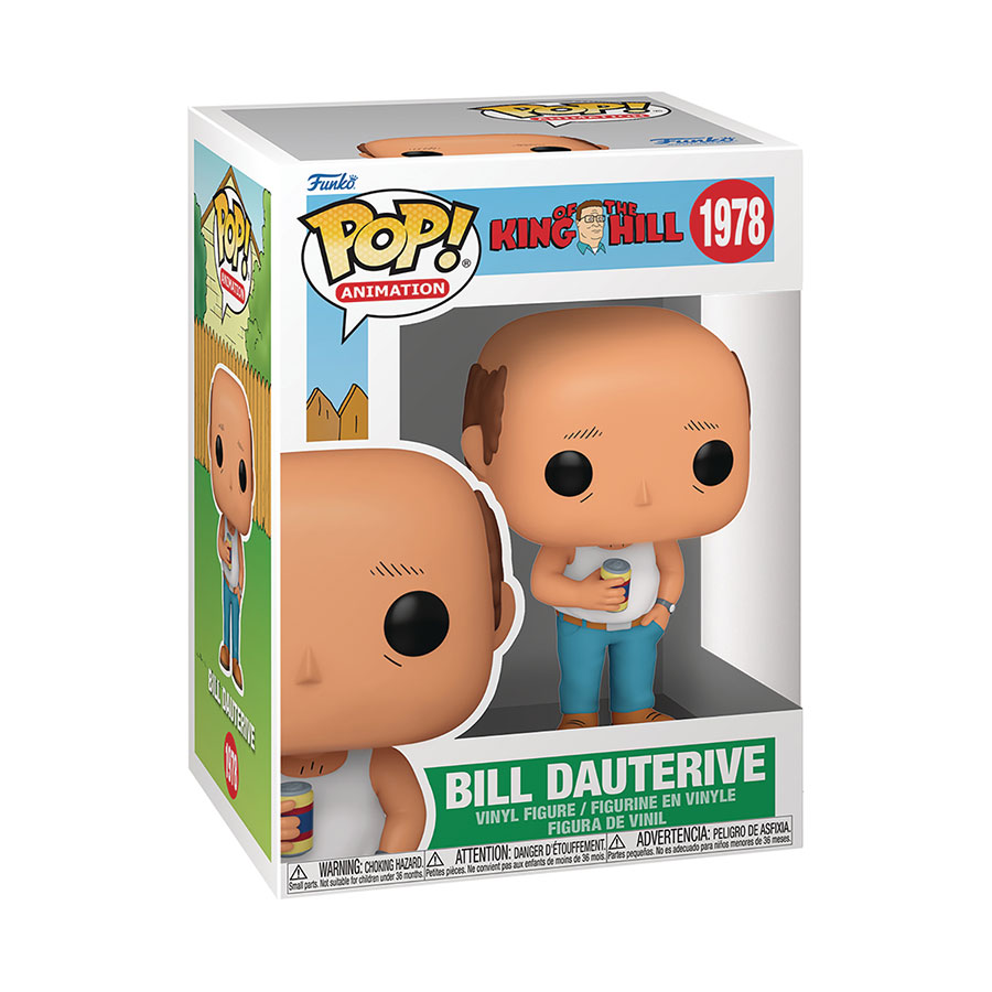 POP Television King Of The Hill Bill Dauterive Vinyl Figure