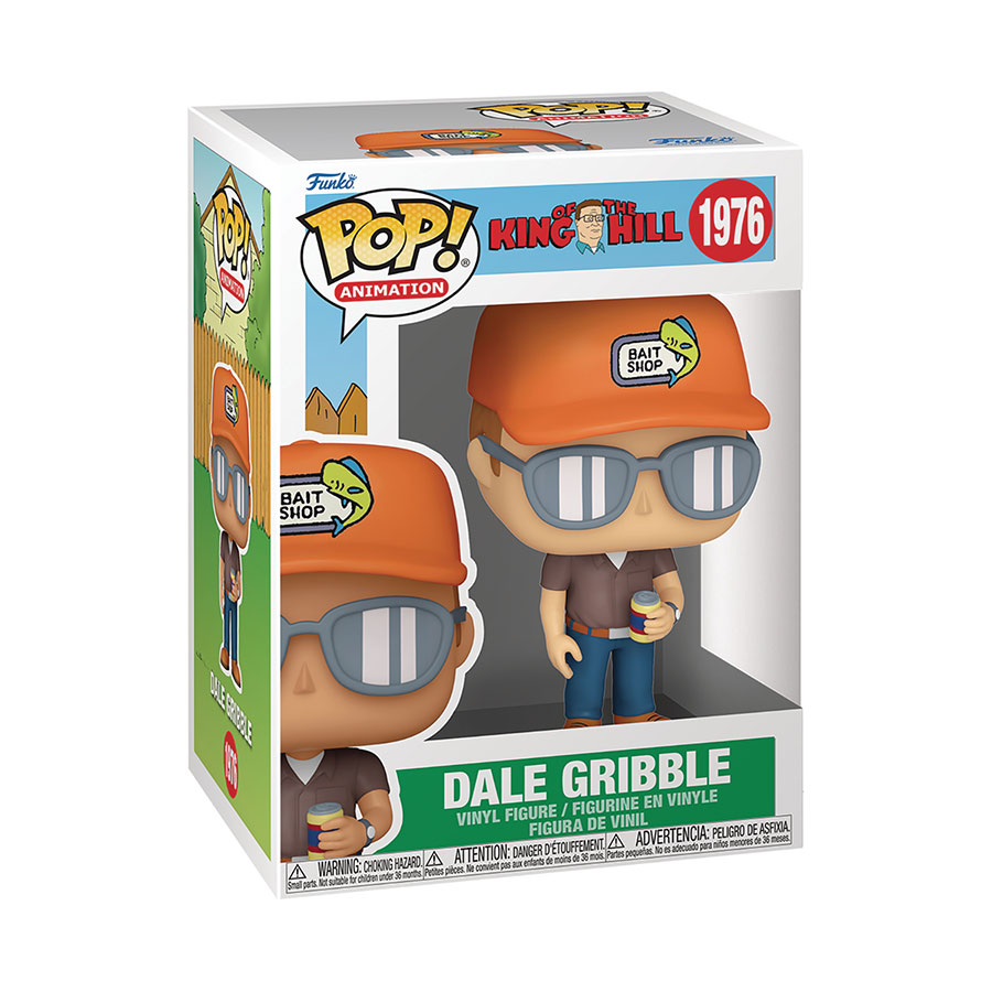 POP Television King Of The Hill Dale Gribble Vinyl Figure