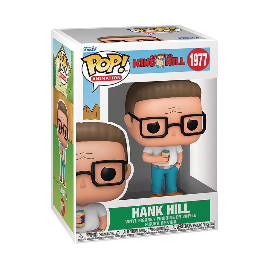 POP Television King Of The Hill Hank Hill Vinyl Figure